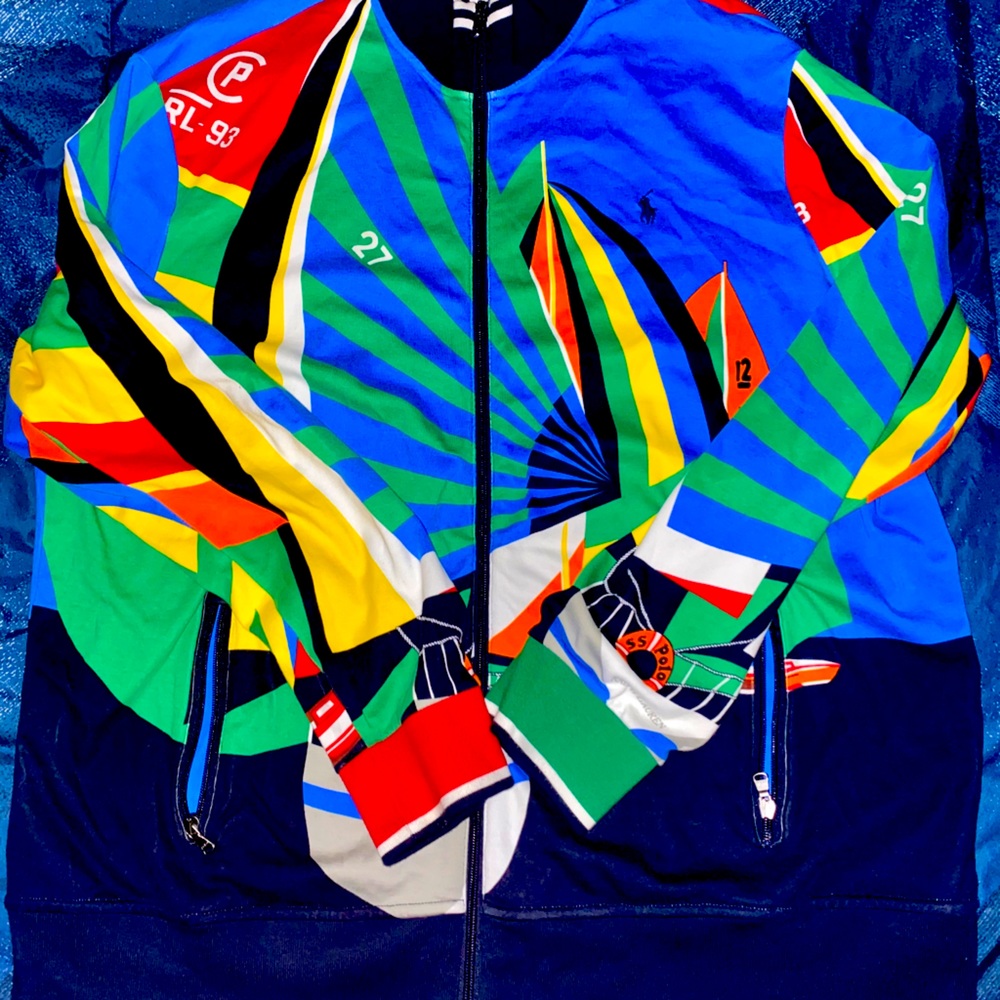 POLO SHIRT & JACKET CP93 BY RALPH LUUREN 2XL